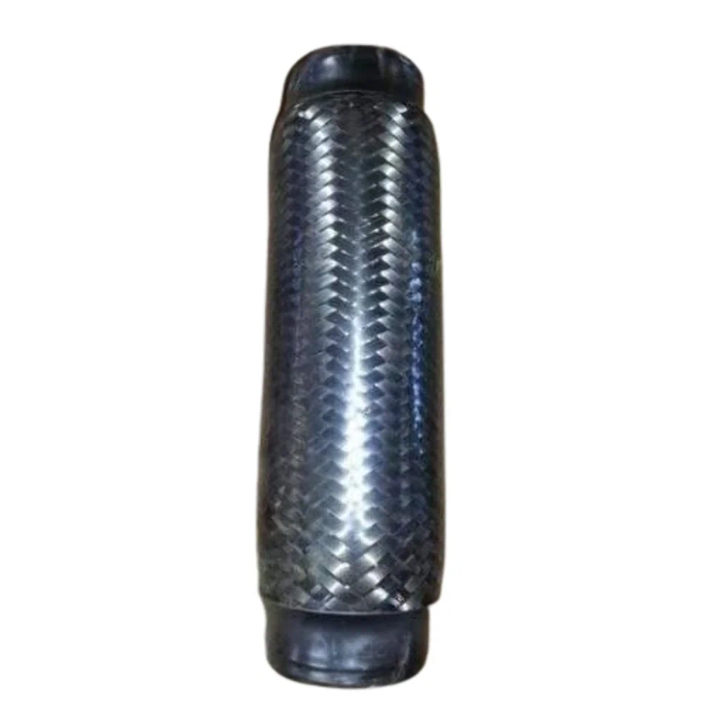 Flex Pipe 2 1_4 x 10 Flex Pipes Blank Interbraided Ends